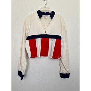 BANJO Dallas Texas Western Shirt Cowboy Button-Up Rodeo Vintage Women's Large